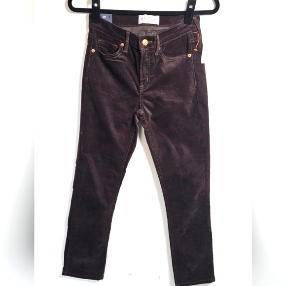 New GAP Vintage Slim Midrise Stretch Velvet Jeans Size 25/0 NWT - Picture 13 of 13